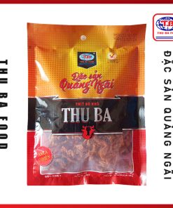 Thịt bò khô Thu Ba loại sợi 100g (Túi)