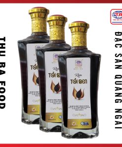 Rượu tỏi đen Lý Sơn