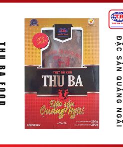 Thịt Bò khô Thu Ba loại 250g (Hộp giấy)